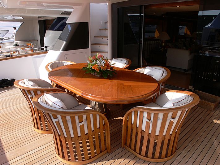Paragon yacht deck