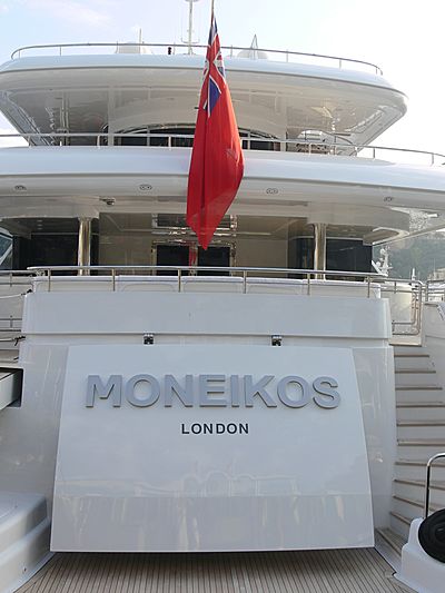 Moneikos yacht in Port Hercule