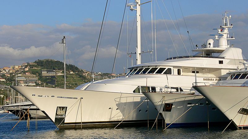 Barbara Jean yacht in San Remo