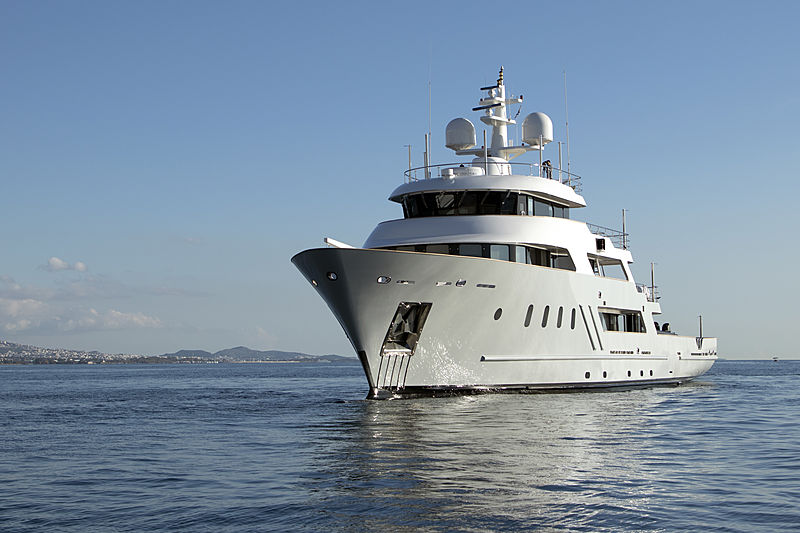 Aspire yacht anchored