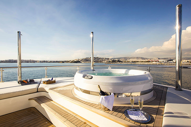 Aspire yacht sundeck