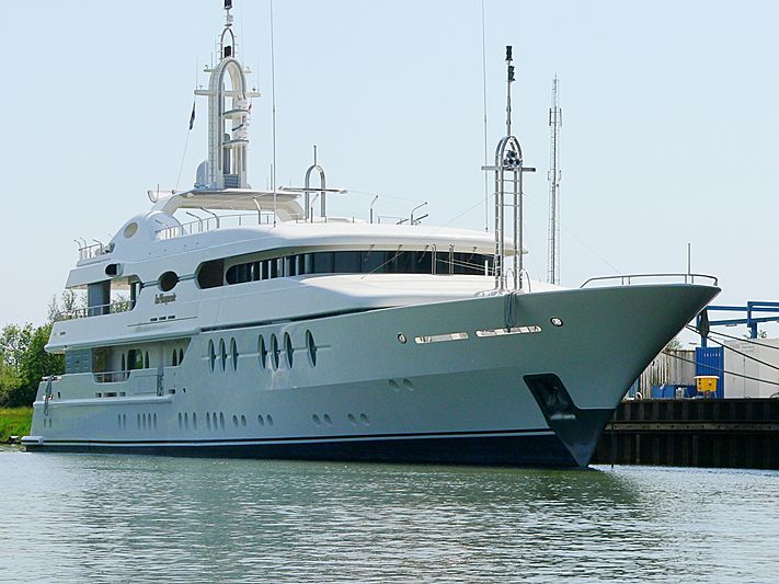La Masquerade yacht at Amels Yard