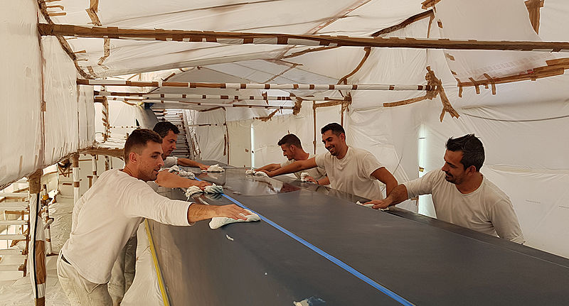 Thraki Yacht Painting marketing