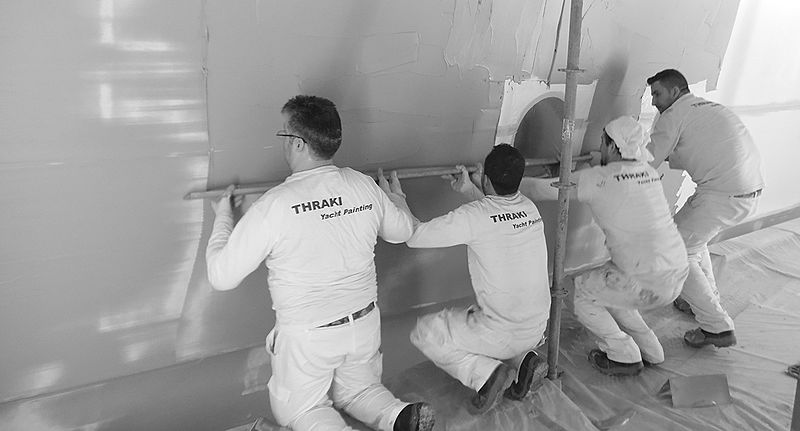 Thraki Yacht Painting marketing