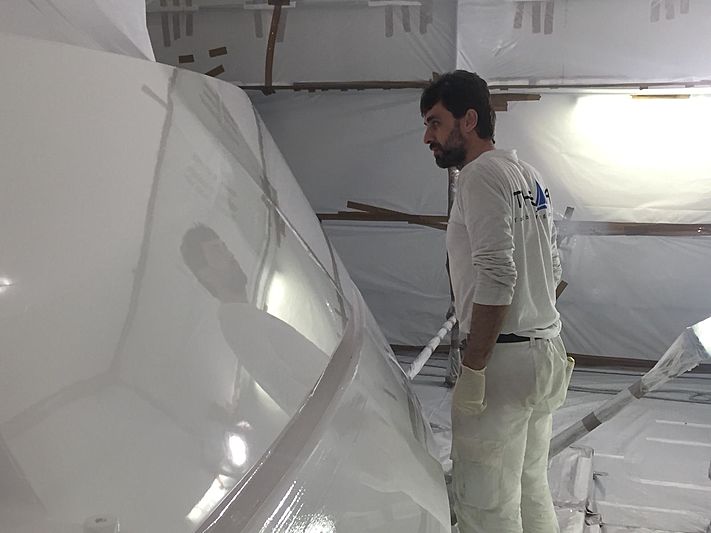Thraki Yacht Painting marketing