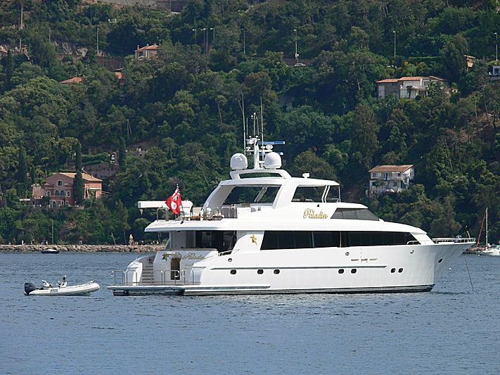 Paladin yacht anchored in Théoule-sur-Mer