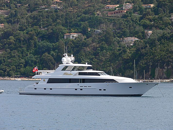 Paladin yacht anchored in Théoule-sur-Mer