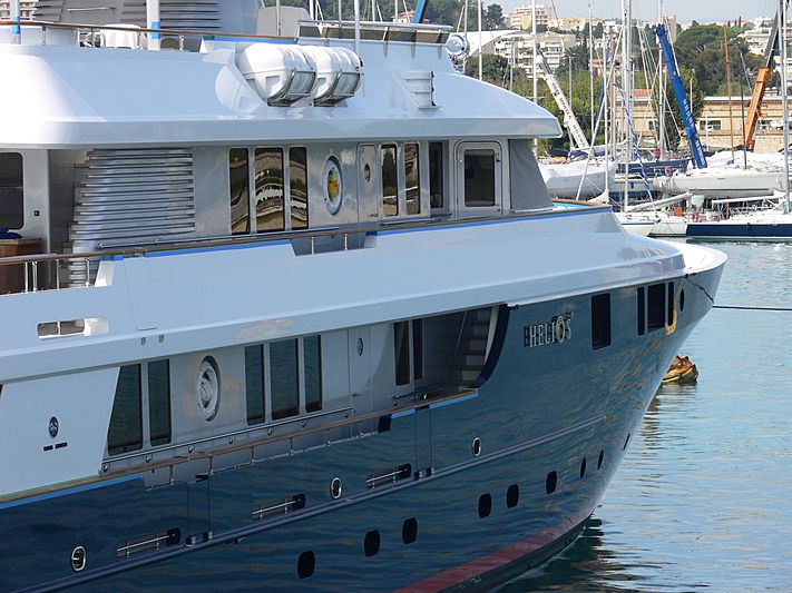 Photo Helios 2 yacht in Antibes SuperYacht Times