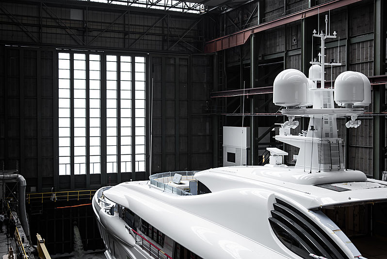 Waka yacht launch at Amels