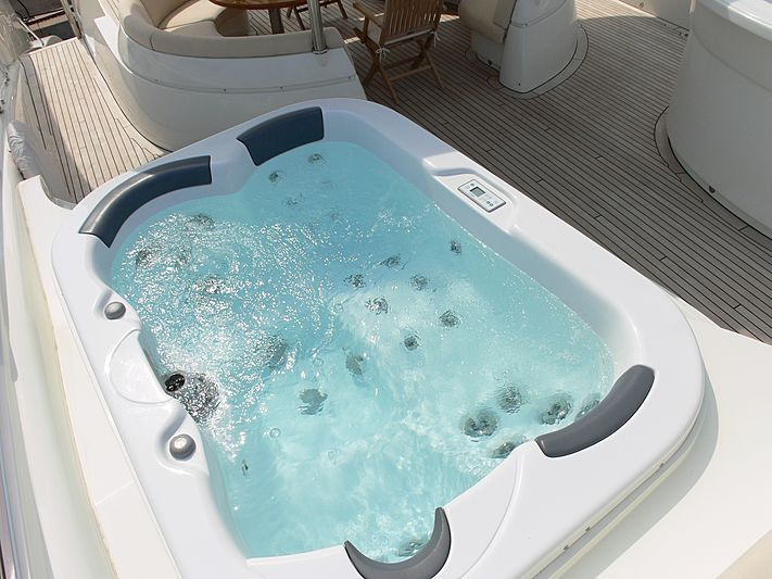 Sun Glider II yacht deck