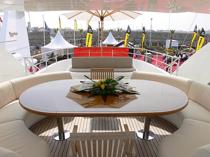 Sun Glider II yacht deck