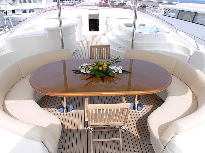 Sun Glider II yacht deck
