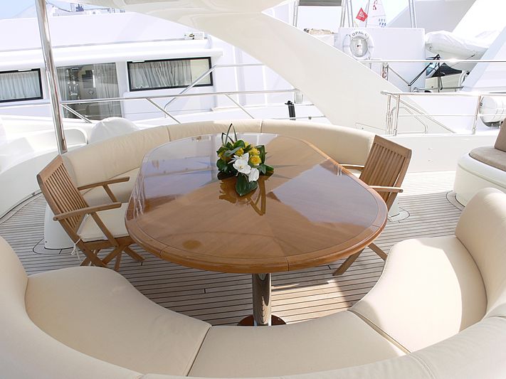 Sun Glider II yacht deck