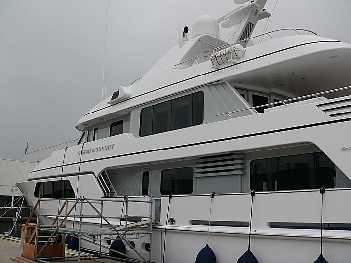 Ocean Mercury yacht in Aalsmeer