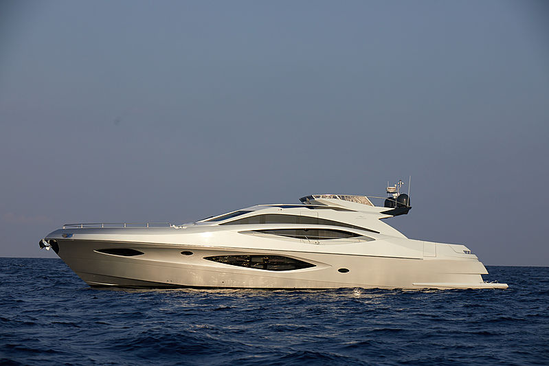 Adonis yacht anchored