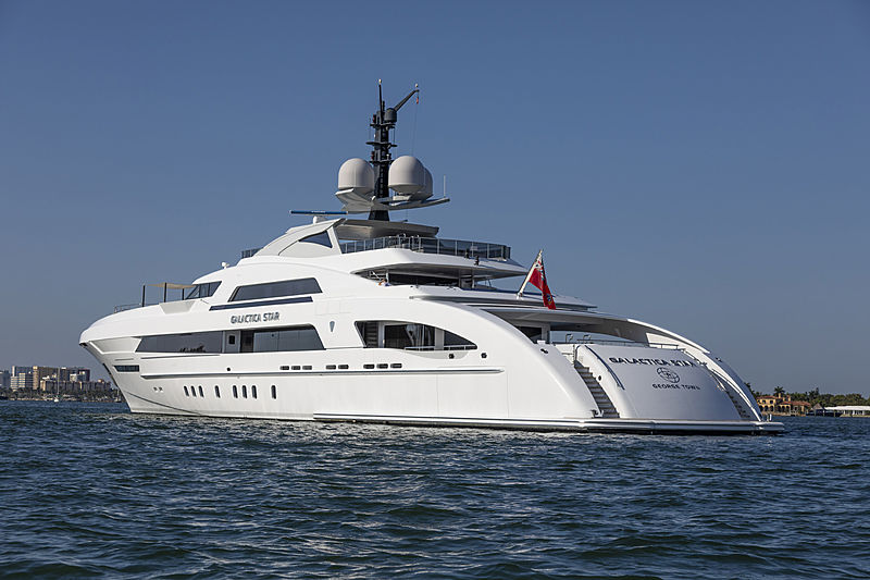 Galactica Star yacht exterior