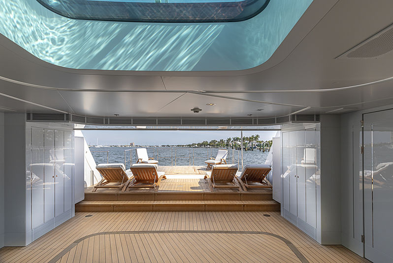 Galactica Star yacht interior