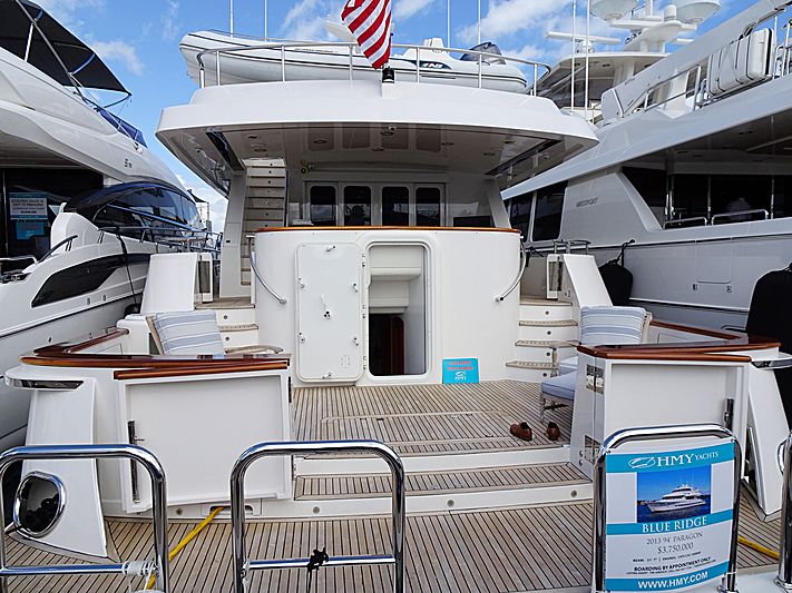 Blue Ridge yacht in Miami Beach