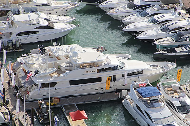 Boxer yacht in Miami Beach