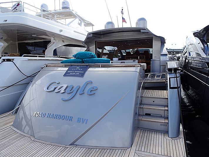Gayle yacht in Miami Beach