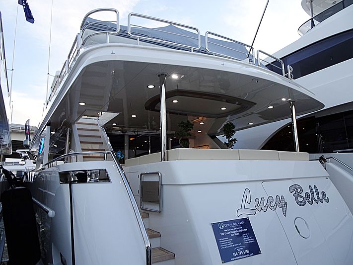 Lucy Belle yacht in Miami Beach