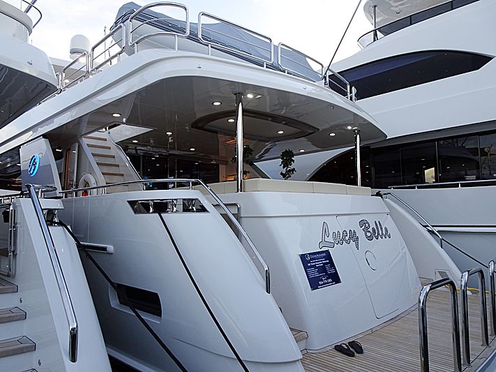 Lucy Belle yacht in Miami Beach