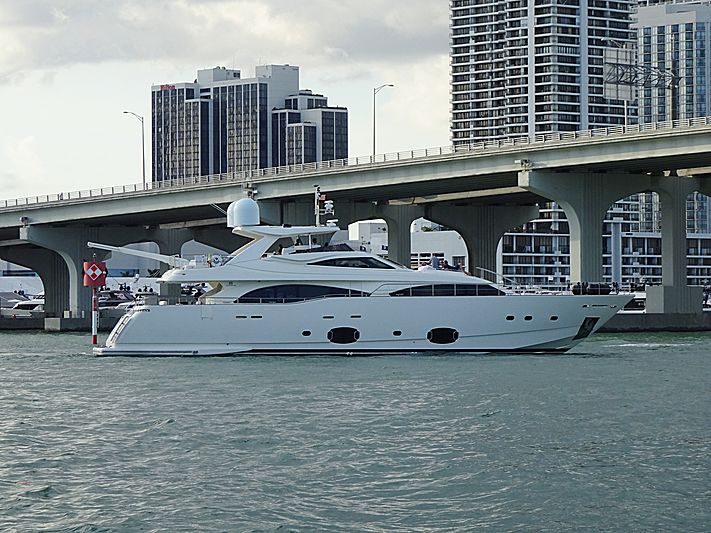 Soleado yacht in Miami Beach