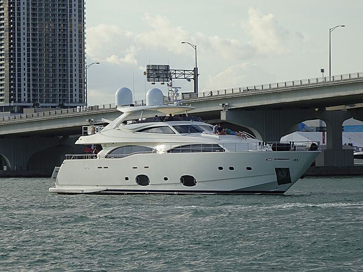 Soleado yacht in Miami Beach