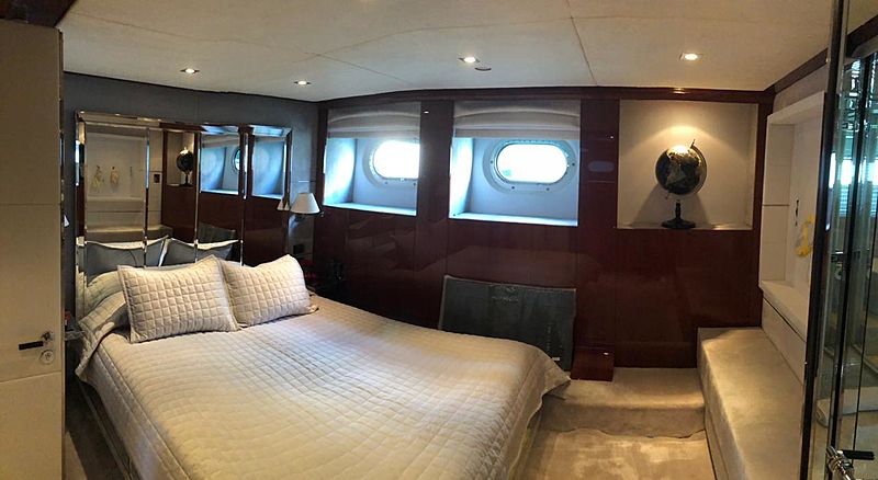 Bliss yacht stateroom