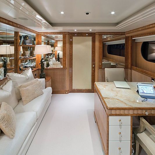 Lumiere yacht interior