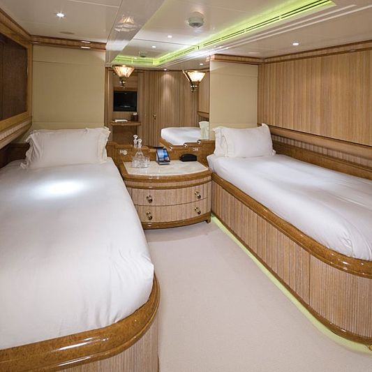 Lumiere yacht stateroom