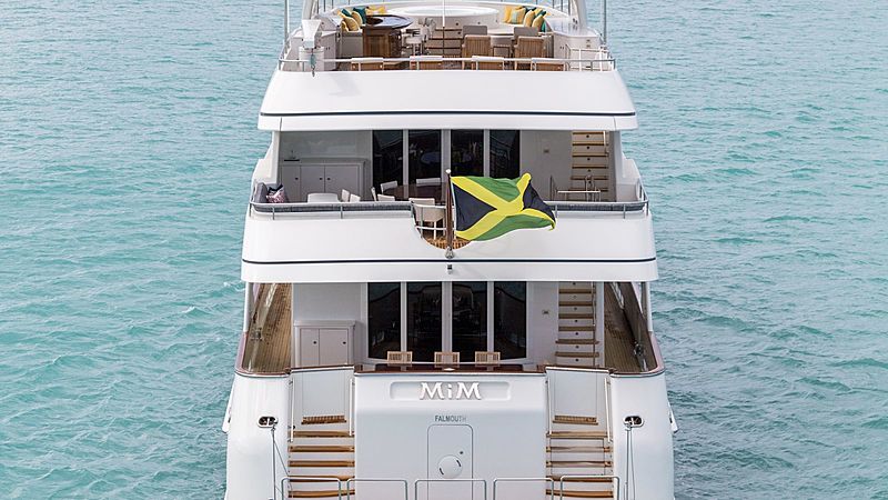 Mim yacht stern