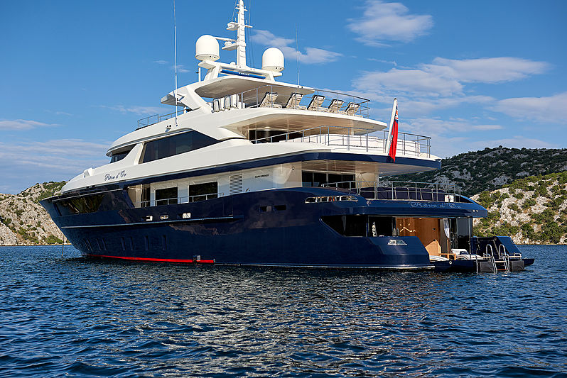 Reve d'Or yacht anchored