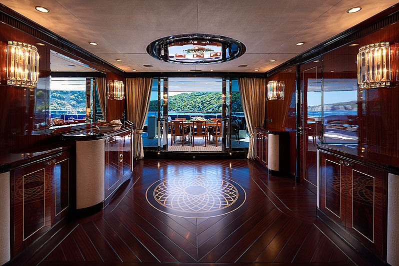 Reve d'Or yacht hall