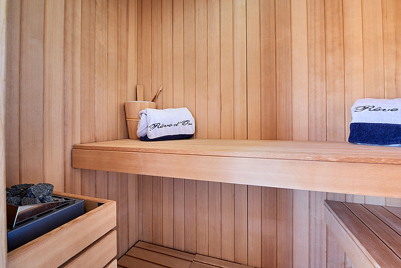 Reve d'Or yacht sauna