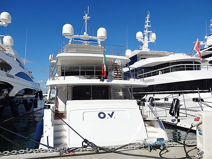 O.V. yacht in Livorno