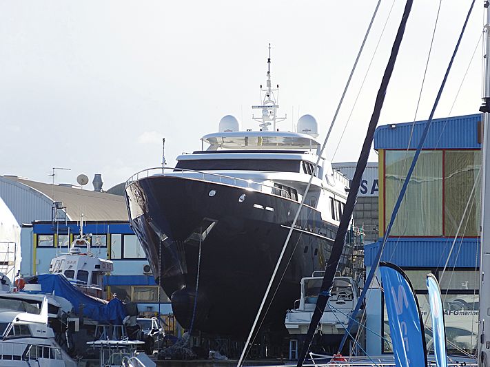 Antares Star yacht in Viareggio