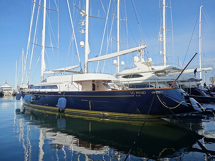 Morning Glory yacht in Viareggio