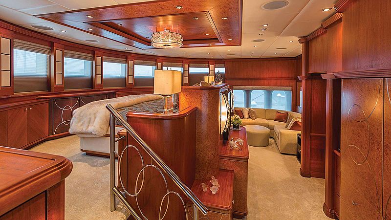 Skyfall yacht stateroom