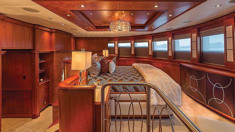 Skyfall yacht stateroom