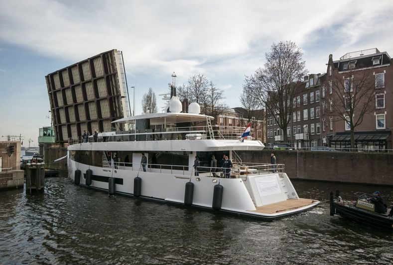 Letani passing through Amsterdam