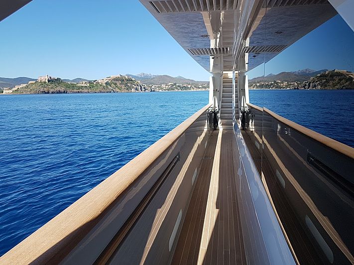 Awol yacht deck