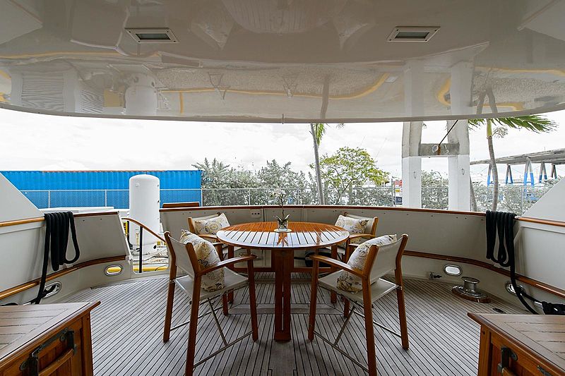 Blue Star yacht deck