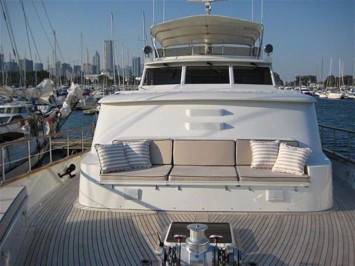 Blue Star yacht deck