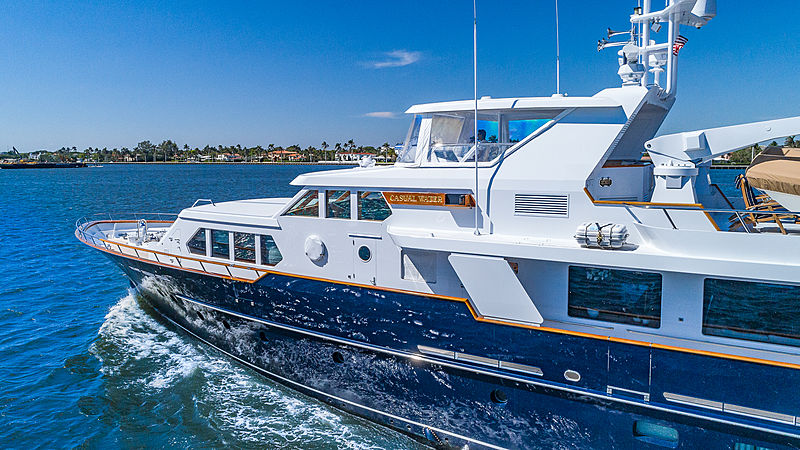 Casual Water yacht cruising