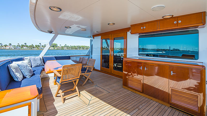 Casual Water yacht deck