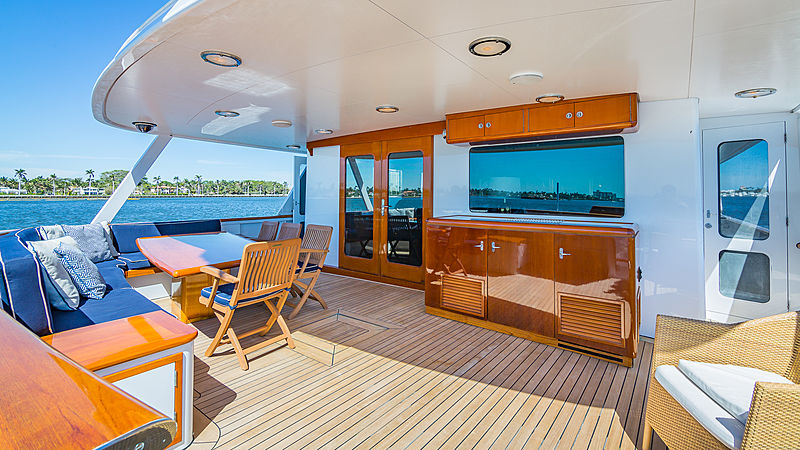 Casual Water yacht deck