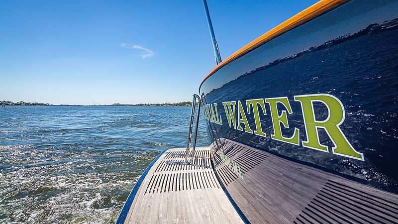 Casual Water yacht stern