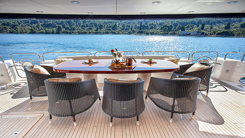 Ira yacht deck