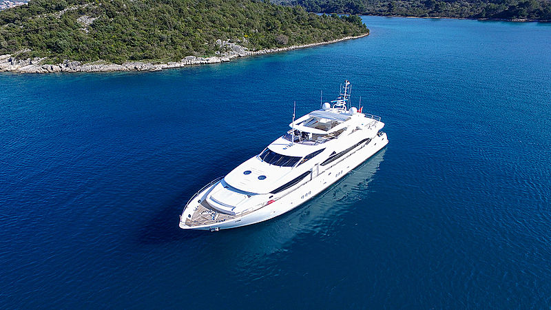 Ira yacht anchored
